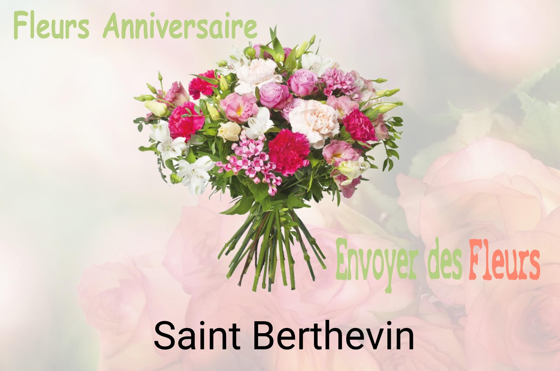 Bouquet de fleurs d’anniversaire livré à Saint-Berthevin